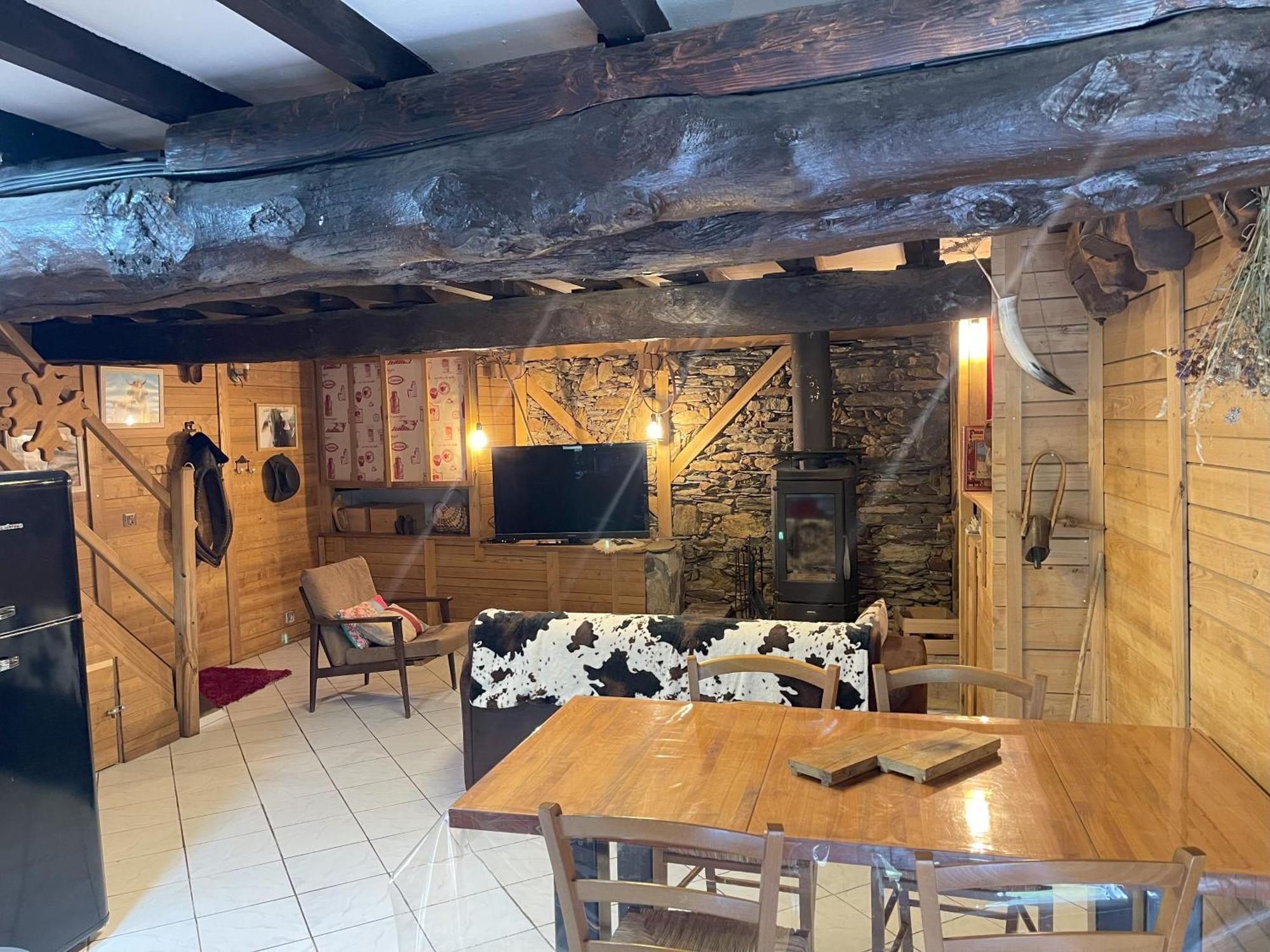 Grange Renovee, Pyrenees Ariegeoises, Gite Haute Ariege Auzat Exterior foto
