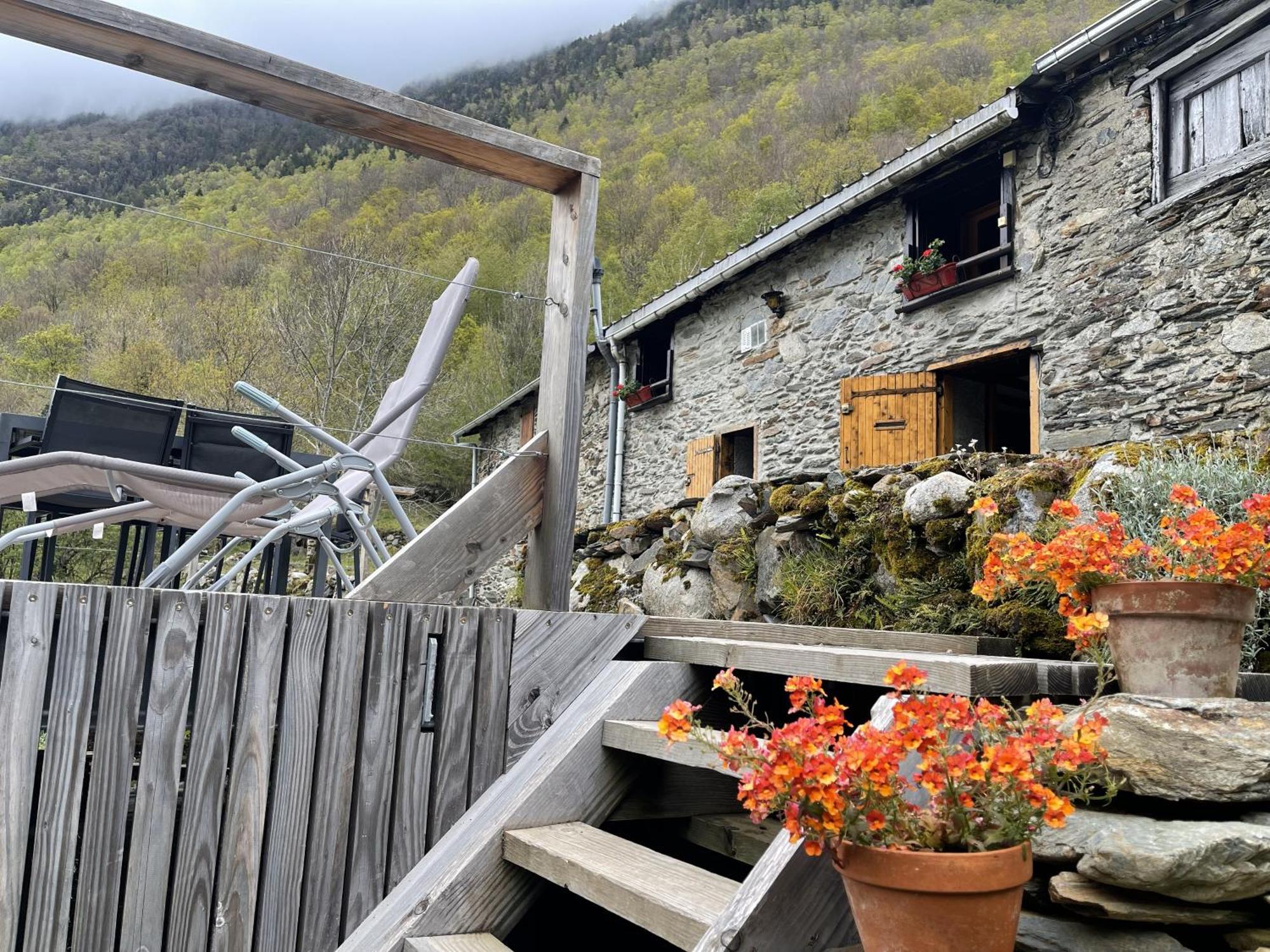 Grange Renovee, Pyrenees Ariegeoises, Gite Haute Ariege Auzat Exterior foto