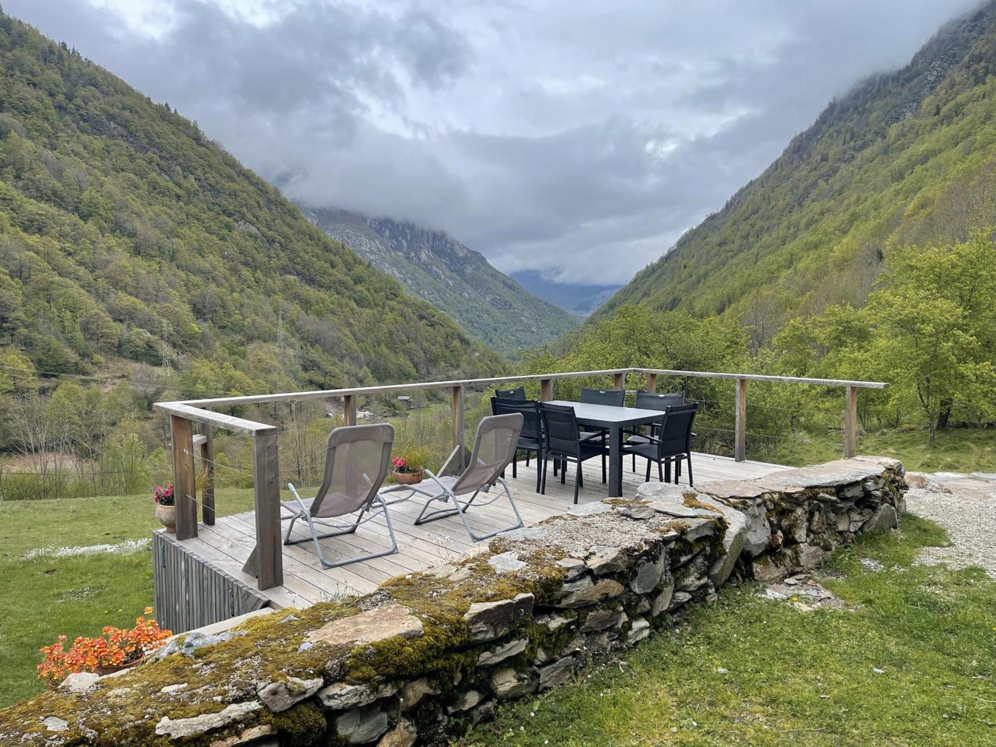 Grange Renovee, Pyrenees Ariegeoises, Gite Haute Ariege Auzat Exterior foto